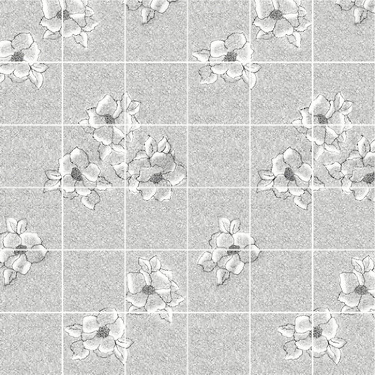 Панель МДФ Акватон Магнолия Серый 20х20 под кафель