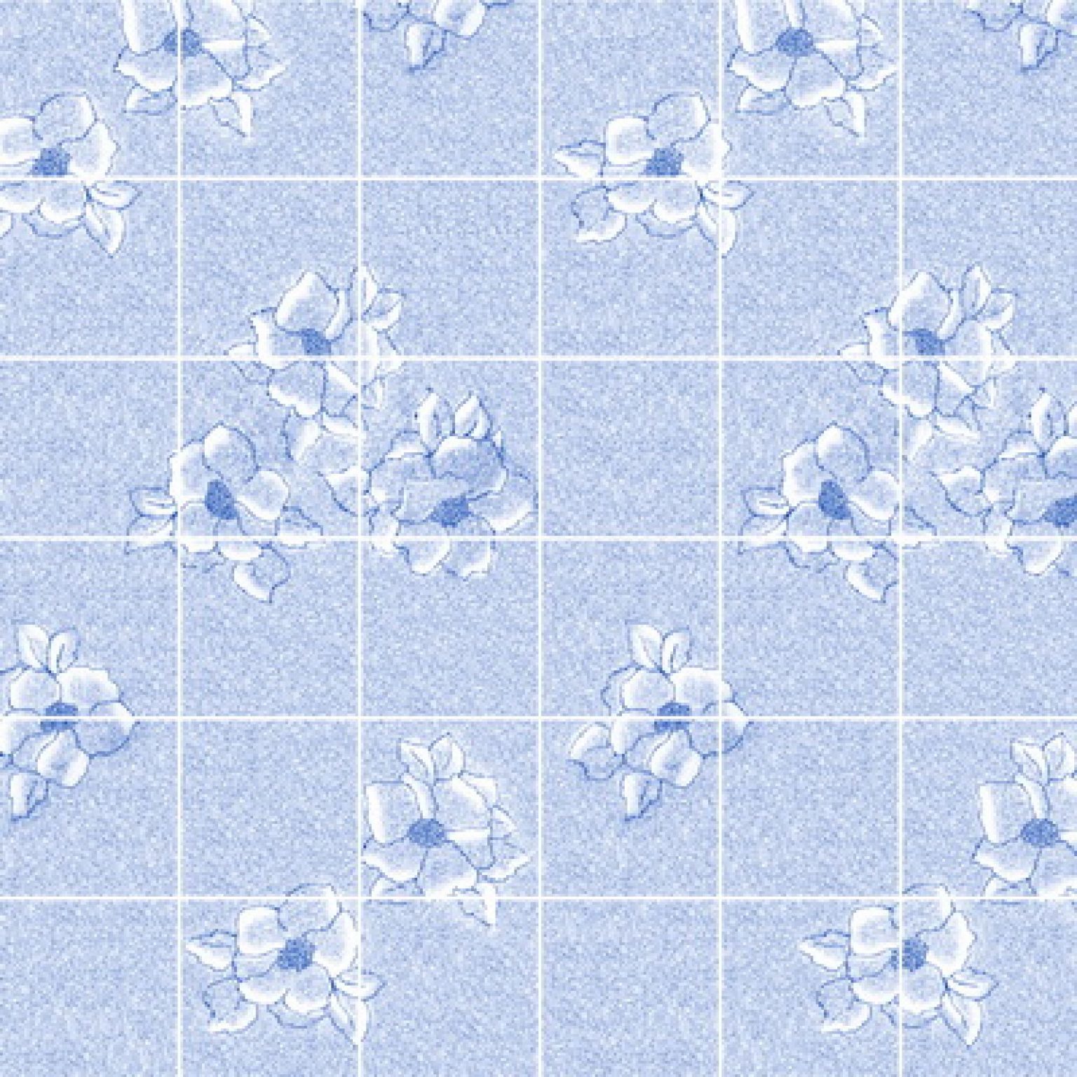 Панель МДФ Акватон Магнолия Голубой 20х20 под кафель