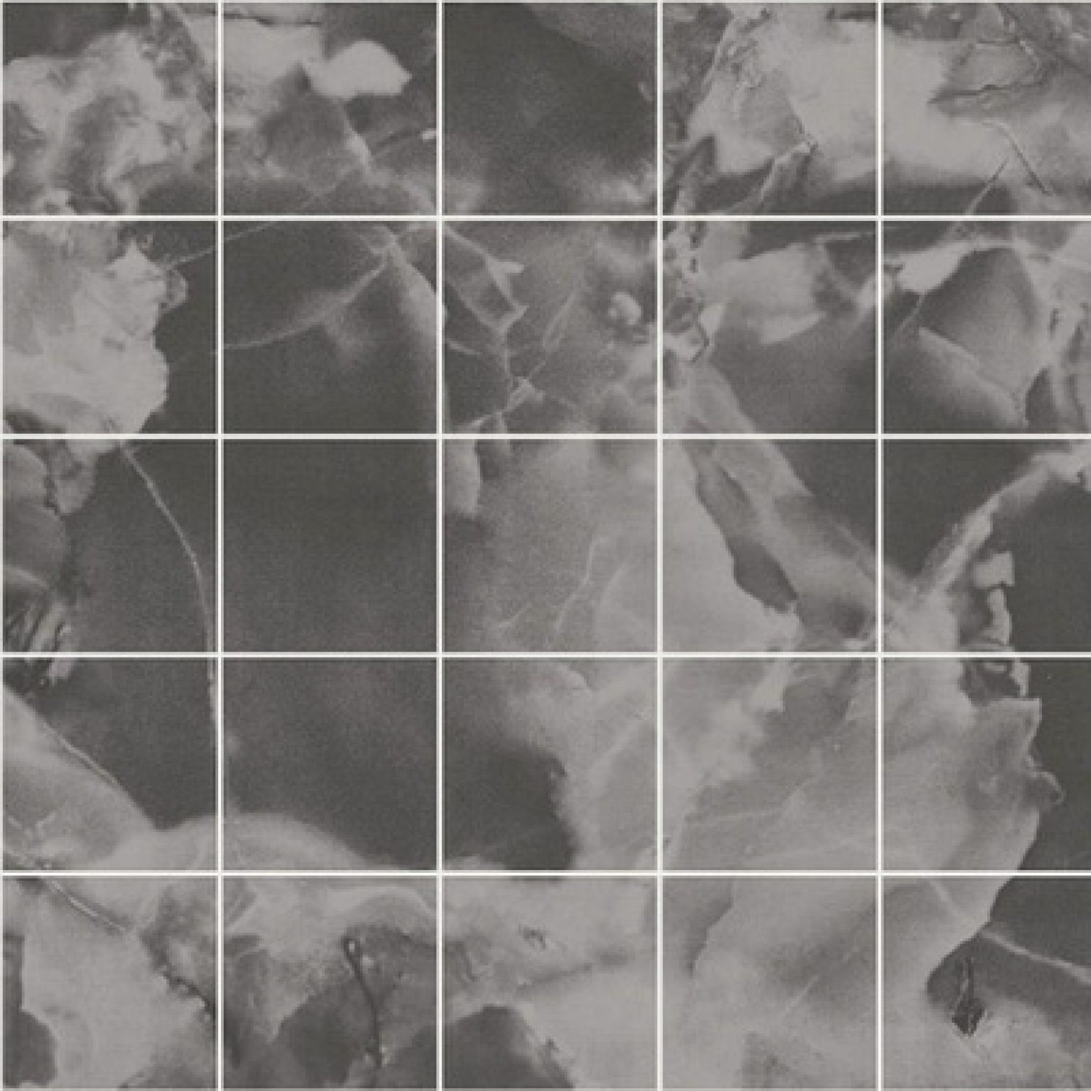 Панель МДФ Акватон Малахит Антрацит 20х20 под кафель